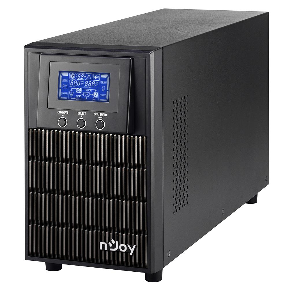 UPS nJoy Aten PRO 2000, 1800W, LCD, USB, Tower - imaginea 1