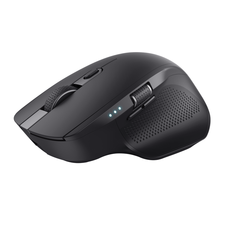 Mouse Wireless Trust Ozaa+, 3200 dpi, Negru - imaginea 4