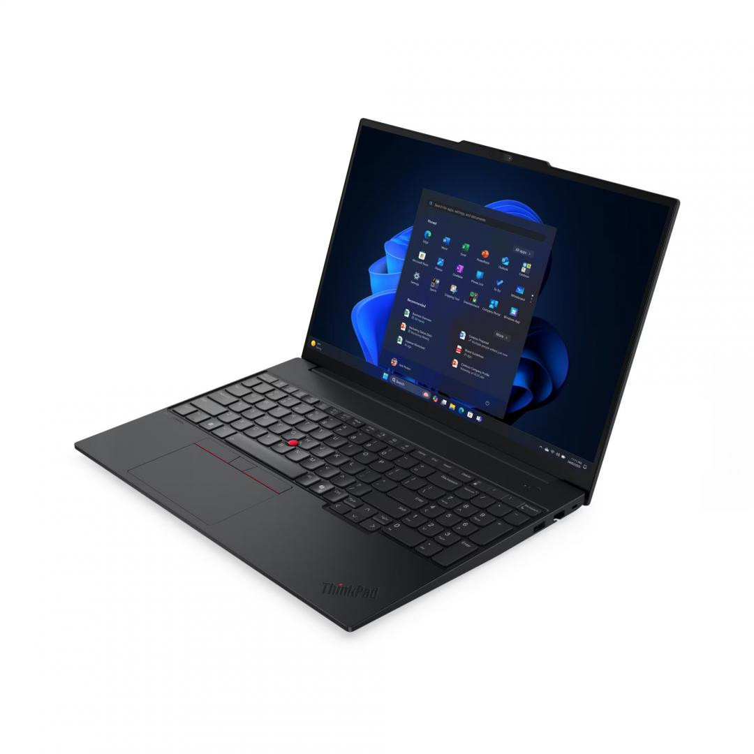 Laptop Business Lenovo ThinkPad E16 Gen 3, cu procesor AMD Ryzen1 7 250, 16'' IPS, 16 GB DDR5, 512 GB SSD, AMD Radeon1 780M, Fara OS, 3 ani Garantie - imaginea 1