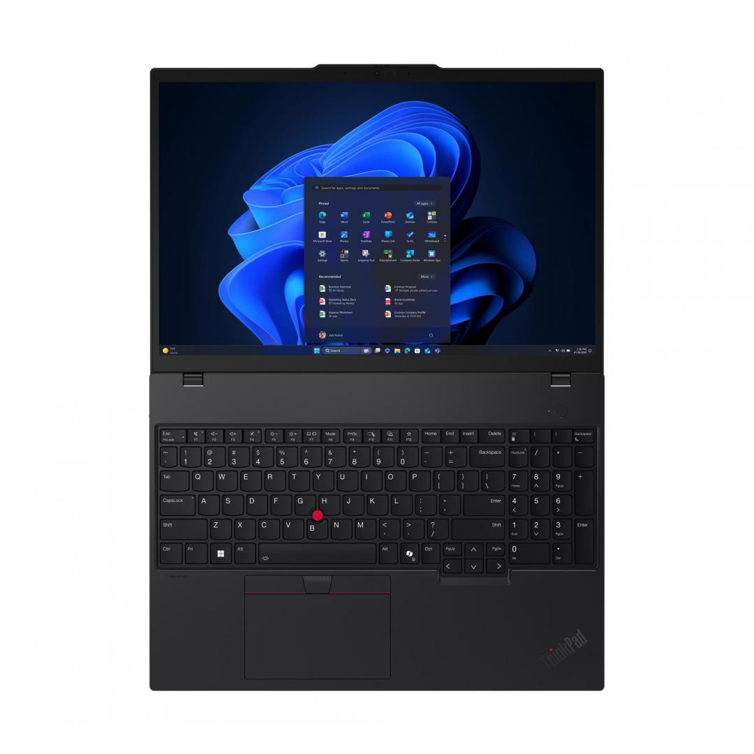 Laptop Business Lenovo ThinkPad T16 Gen 4, cu procesor Intel Core Ultra 7 255U, 16'' IPS, 64 GB DDR5, 1 TB SSD, Intel Graphics, Windows 11 Pro, 3 ani Garantie - imaginea 7
