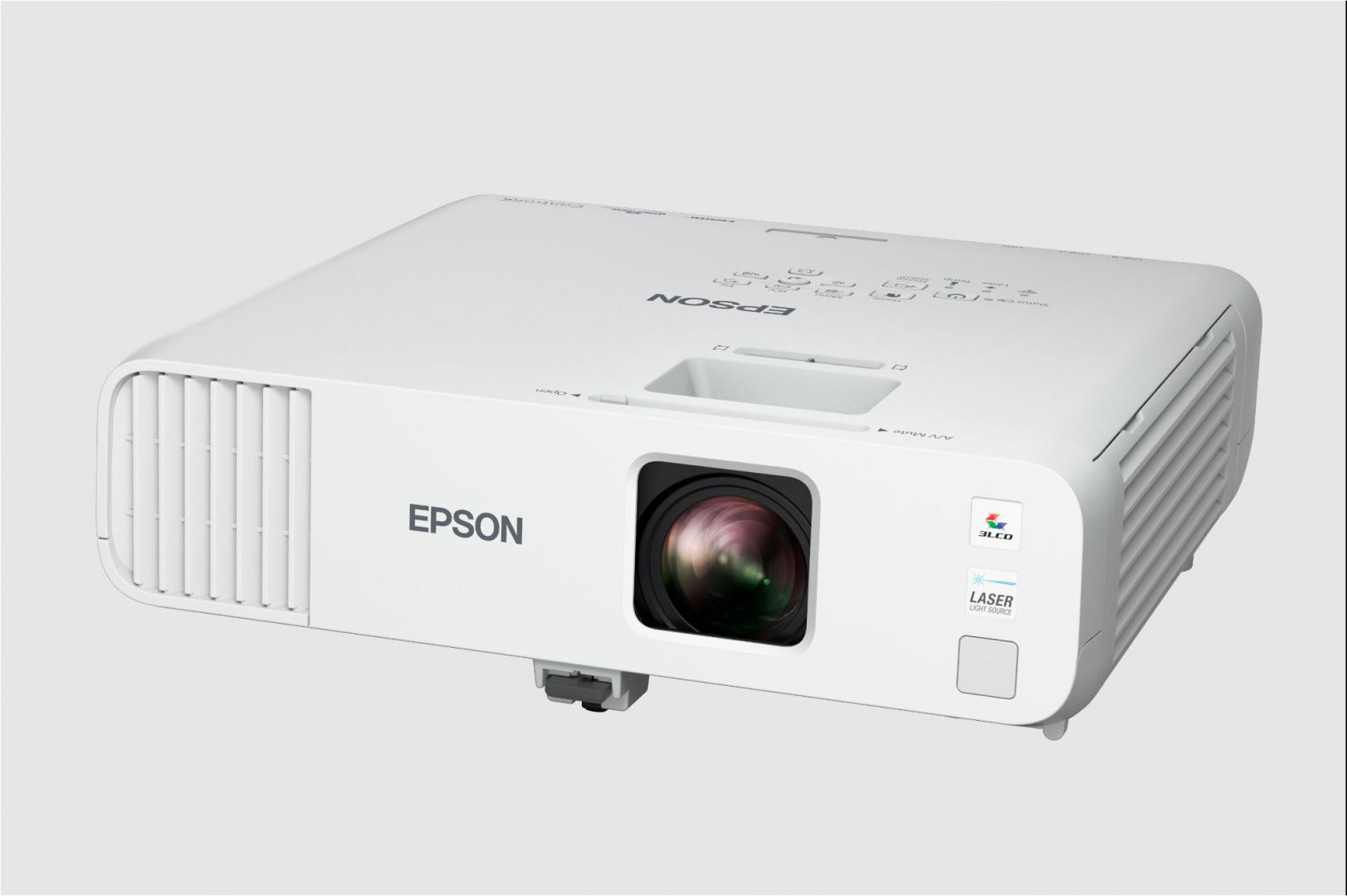 Proiector EPSON EB-L260F, 3LCD, RGB, 4600 lumeni, FHD 1080p, 16:9, Cpontrast:2.500.000:1, lampa 20.000 ore/ 30.000 ore Eco mode, dimensiune imagine: 31"-310", Interfata: USB 2.0-A, USB 2.0, RS-232C, Ethernet interface (100 Base-TX / 10 Base-T), Wi-Fi Direct, VGA in (2x), VGA out, Composite in - imaginea 1
