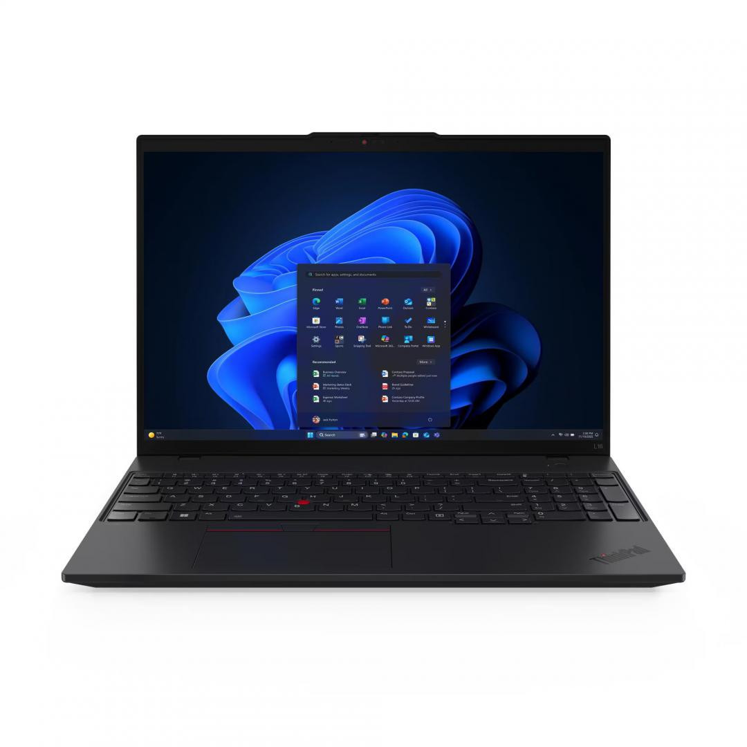 Laptop Business Lenovo ThinkPad L16 Gen 2, cu procesor AMD Ryzen 7 PRO 250, 16'' IPS, 32 GB DDR5, SSD 1 TB, AMD Radeon 780M, Windows 11 Pro, 3 ani Garantie - imaginea 3