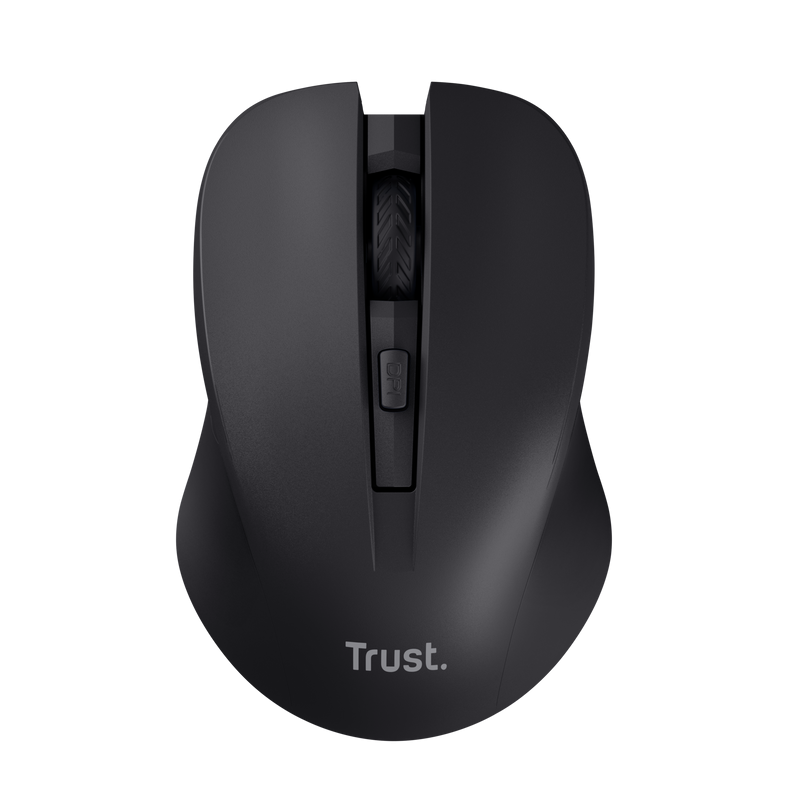 Mouse Wireless Trust Mydo, 1800 dpi, Negru - imaginea 1
