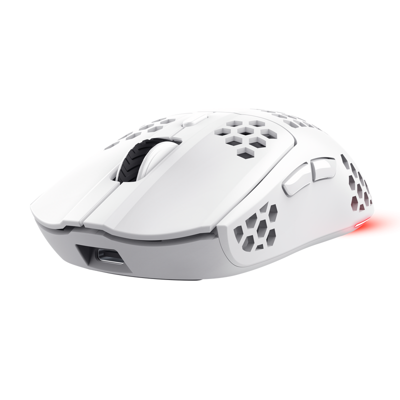 Mouse Gaming Wireless Trust GXT 929 Helox, 4800 dpi, Alb - imaginea 1