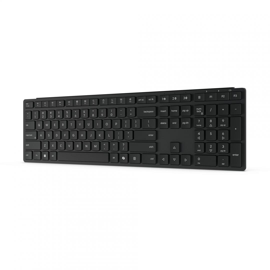 Lenovo Wireless Multi-Mode Pro Keyboard 6000-US Euro - imaginea 1