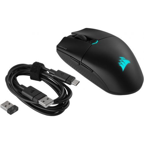 Mouse Gaming Wireless Corsair KATAR ELITE Wireless, 26000 DPI, Negru - imaginea 2