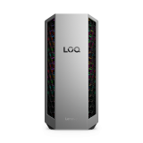 Desktop Gaming Lenovo LOQ Tower 26ADR10 cu procesor AMD AMD Ryzen 7 8745HX pana la 5.1 GHz, 16 GB DDR5, 512GB SSD, RTX 5060, Fara OS, Black, 2 ani Garantie — Nou