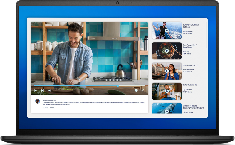 Laptop SMB DELL DC16250, cu procesor Intel Core 5 120U, 16'' IPS, 16 GB DDR5, 512 GB, Intel Graphics, Windows 11 Pro, 3 ani Garantie - imaginea 1