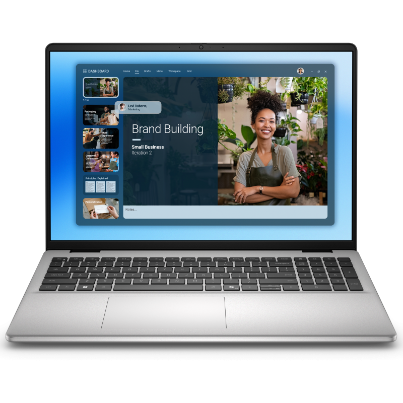 Laptop SMB DELL EMCDC16251, cu procesor Intel Core 7 150U, 16'' IPS, 16 GB DDR5, 512 GB, Intel Graphics, Windows 11 Pro, 3 ani Garantie - imaginea 1