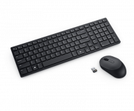 Kit Wireless tastatura si mouse DELL KM555, Negru — Nou