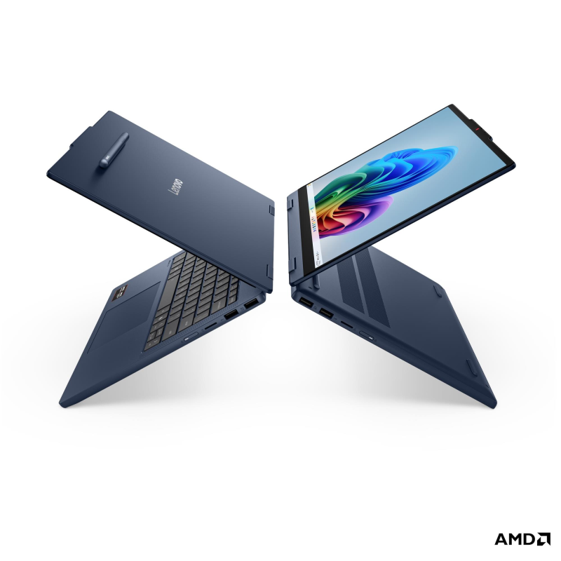 Laptop Consumer Lenovo IdeaPad 5 2-in-1 14AHP11, cu procesor AMD Ryzen 7 250, 14'' IPS, 16 GB DDR5, 1 TB, AMD Radeon 780M, Fara OS, 3 ani Garantie - imaginea 1