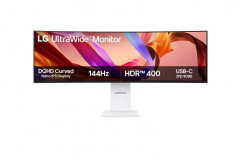 Monitor Commercial LG 49U950A-W, 49", 5120 x 1440 pixeli, Black, White, 2 ani Garantie — Nou