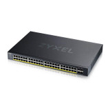 Zyxel XGS1935-52HP, 52 Port Lite-L3 Smart Managed PoE Switch, 48x Gigabit PoE and 4x 10G SFP+, hybrid mode, standalone or NebulaFlex Cloud, 375 Watt PoE — Nou