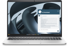 Laptop Business DELL Pro 16 Plus PB16255, cu procesor AMD Ryzen 5 PRO 230, 16'' IPS, 16 GB LPDDR5x, 512 GB SSD, AMD Radeon 760M, Windows 11 Pro, 3 ani Garantie — Nou