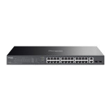 Switch TP-Link ES228GP 28-Port Gigabit, 24-Port PoE+, 250W, Rack, 1 An Garantie