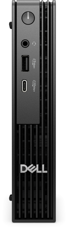 Desktop Business DELL Pro QCM1255 cu procesor AMD AMD Ryzen 5 PRO 8500GE pana la 5.0 GHz, 16 GB DDR5, 512GB SSD, AMD Radeon 740M, Windows 11 Pro, Black - imaginea 1