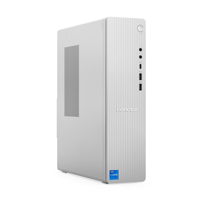Desktop Consumer Lenovo IdeaCentre Tower 08IRH9 cu procesor Intel Intel Core i7 13620H pana la 4.9 GHz, 8 GB DDR5, 512GB SSD, Intel Integrated Graphics, Fara OS, Gri, 2 ani Garantie - imaginea 1