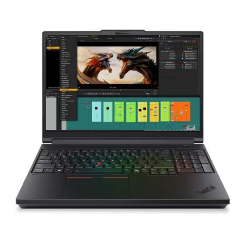 Laptop Workstation Lenovo ThinkPad P16 Gen 3, cu procesor Intel Core Ultra 9 285HX, 16'' IPS, 64 GB DDR5, 2 TB, NVIDIA RTX PRO 2000, 8GB GDDR7, Windows 11 Pro, 3 ani Garantie - imaginea 1