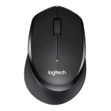 Mouse Wireless Logitech M330 SILENT PLUS, 1000 dpi, Negru — Nou