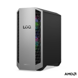 Desktop Gaming Lenovo LOQ Tower 26ADR10 cu procesor AMD AMD Ryzen 7 8745HX pana la 5.1 GHz, 16 GB DDR5, 1TB SSD, RTX 5060 Ti, Fara OS, Black, 2 ani Garantie — Nou