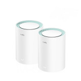Router wireless CUDY M1300 2-PACK, WIFI 5, Mesh, Dual Band — Nou