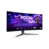 Monitor Consumer AOC AG346UCD, 34", 3440 x 1440 pixeli, Black, Grey, 3 Ani Garantie