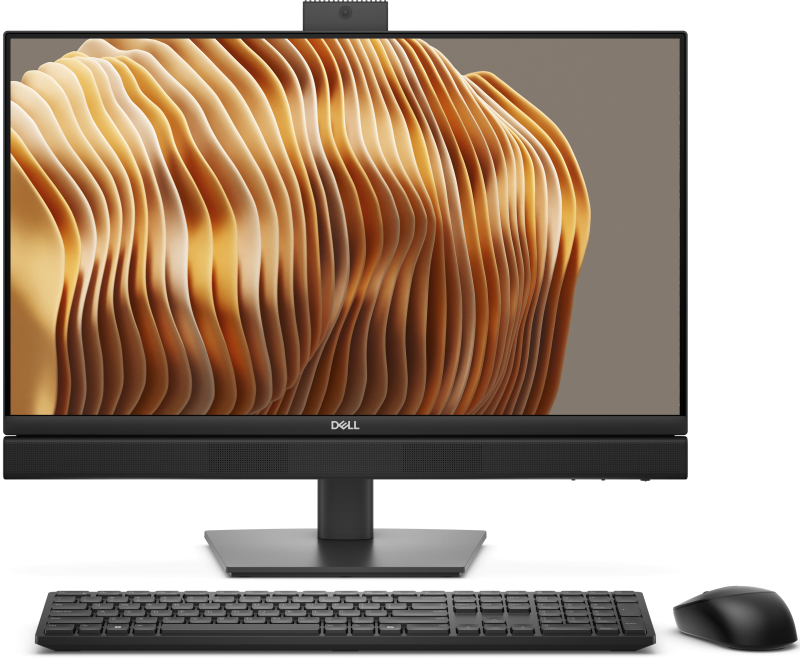 All-in-One Business Dell Pro QC24251 cu procesor Intel Core Ultra 5 235T pana la 5 GHz, 24 inch, FHD, 16 GB, Intel Graphics, Windows 11 Pro, Black, 3 ani Garantie - imaginea 1