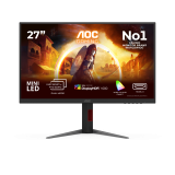 Monitor Gaming AOC U27G4XM, 27", 3840 x 2160 pixeli, Black, Red, 3 Ani Garantie