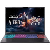 Laptop Gaming Acer Nitro 16S AI, cu procesor Ryzen AI 7 350, 16'' IPS, 16 GB DDR5, 1 TB, NVIDIA GeForce RTX 5060, 8GB GDDR7, Fara OS, 2 ani Garantie — Nou