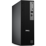 Desktop Business Dell Pro Slim QCS1255 cu procesor AMD AMD Ryzen 5 8600G pana la 5.0 GHz, 16 GB DDR5, 512GB SSD, 760M, Linux, Black — Nou
