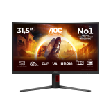 Monitor Gaming AOC C32G4Z, 31.5", 1920 x 1080 pixeli, Black, Red, 3 ani Garantie — Nou