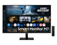 Monitor Samsung 32" LS32FM700UUXDU, Diagonal (inch): 32, Diagonal (cm): 81, Aspect ratio: 16:9, Panel: VA, Resolution: 3840x2160, Refresh Rate: 60Hz, Response time GtG: 4ms, Brightness (max): 300 cd/m², Contrast (static) : 3000:1, Viewing angle: 178/178, Color Gamut Type: NTSC, Color Gamut Coverage — Nou