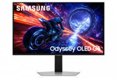 Monitor Samsung 27" LS27FG602SUXEN, Diagonal (inch): 27, Diagonal (cm): 68, Aspect ratio: 16:9, Panel: OLED, Resolution: 2560x1440, Refresh Rate: 500Hz, Response time GtG: 0.03ms, Brightness (max): 300 cd/m², Contrast (static) : 1M:1, Viewing angle: 178/178, Color Gamut Type: DCI-P3, Color Gamut — Nou