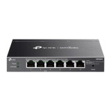 Omada 6-Port Gigabit Easy Managed Switch with 4-Port PoE+ PORT: 4× Gigabit PoE+ Ports, 2x Gigabit Non-PoE Ports SPEC: 802.3at/af, 65W PoE Power, Desktop Steel Case and Fanless FEATURE: Integration with Omada SDN Controller and Omada Cloud Essentials, Fast PoE, Perpetual PoE, Flow Control, Loopback — Nou