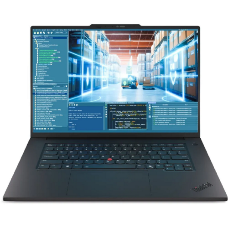Laptop Statie de lucru Lenovo ThinkPad T16 Gen 8, cu procesor Intel Core Ultra 7 265H, 16'' IPS, 32 GB LPDDR5x, 1 TB, NVIDIA GeForce RTX 5070, 8GB GDDR7, Windows 11 Pro, 3 ani Garantie - imaginea 1
