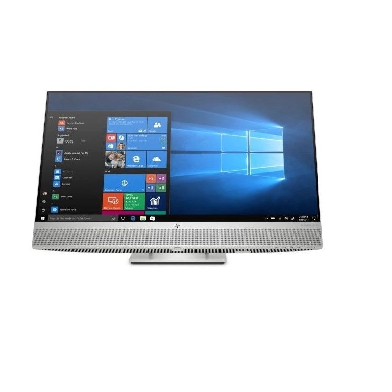 Calculator Nou Open Box All In One HP EliteOne 840 G9,Intel UHD Graphics 770, Wi-Fi, WebCam, Display 24" 1920 by 1080 TouchScreen, Intel Core i3 12100 3.3 GHz up to 4.3 GHz, Fara Memorie Ram, 1 TB SSD M.2 NVMe, Windows 11 Pro, 3 Ani Garantie, Premium - imaginea 1