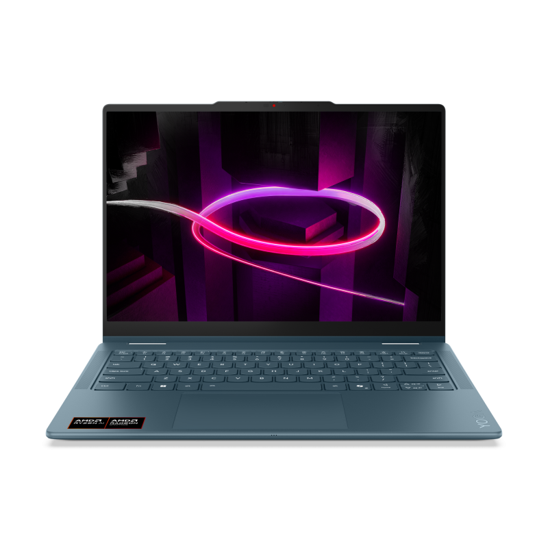 Laptop Consumer Lenovo Yoga 7 2-in-1 14AGP11 Copilot+, cu procesor Ryzen AI 7 445, 14'' OLED, 32 GB LPDDR5x, 1 TB, AMD Radeon 840M, Fara OS, 3 ani Garantie - imaginea 1