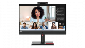 Monitor Commercial Lenovo ThinkVision T24mv-30, 23.8", 1920 x 1080 pixeli, Black, 3 ani Garantie — Nou