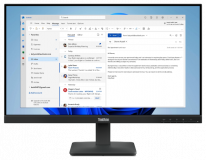 Monitor Commercial Lenovo ThinkVision S24-4e, 23.8", 1920 x 1080 pixeli, Black, 3 ani Garantie — Nou