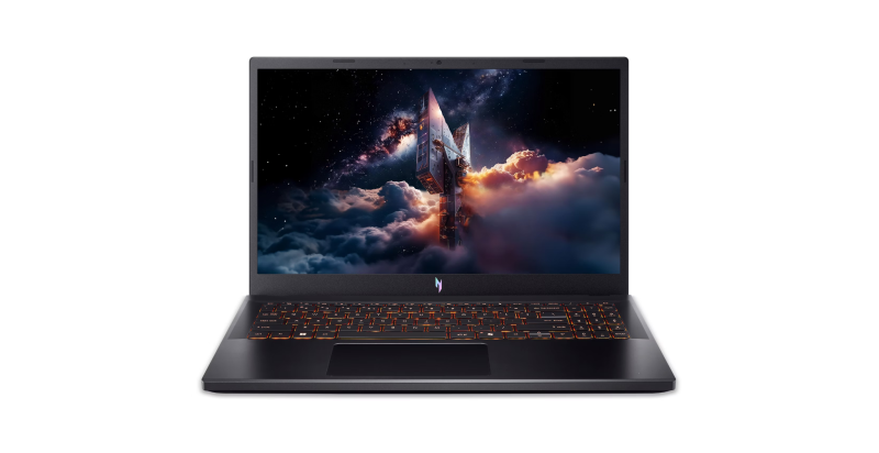 Laptop Gaming Acer Nitro V 15 ANV15-52-58RC, cu procesor Intel Core 5 210H, 15.6'' IPS, 16 GB DDR5, 512 GB, NVIDIA GeForce RTX 5050, 8GB GDDR7, Fara OS, 2 ani Garantie - imaginea 1