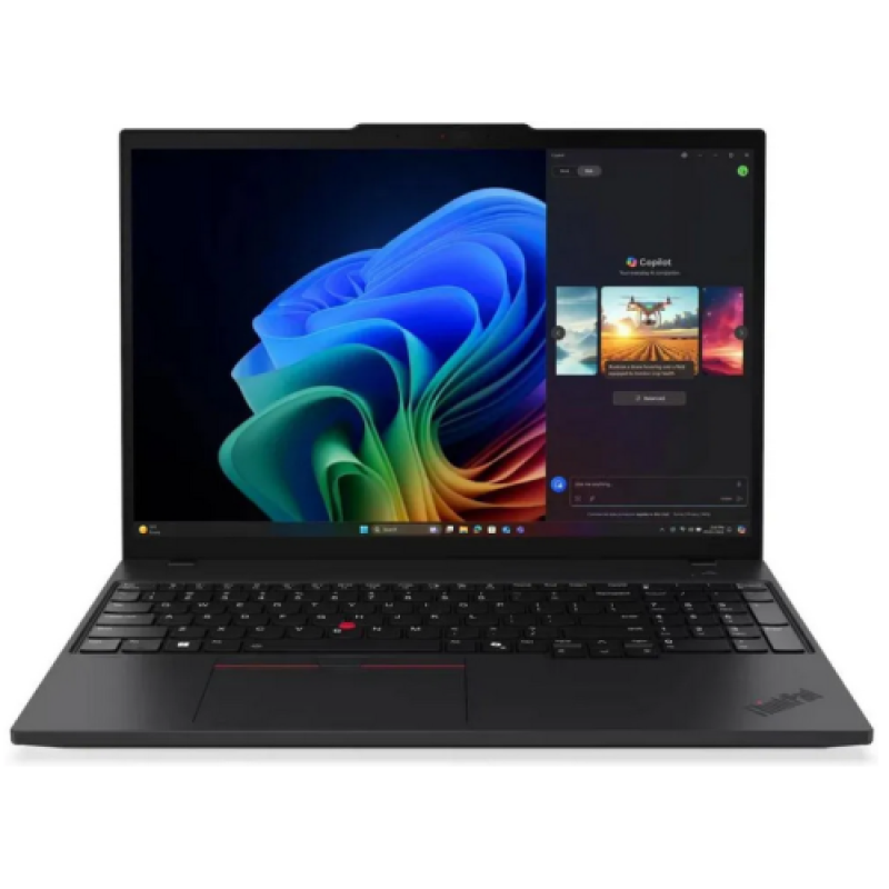 Laptop Business Lenovo ThinkPad T16 Gen 4, cu procesor Ryzen AI 7 PRO 350, 16'' IPS, 32 GB DDR5, 1 TB, AMD Radeon 860M, Windows 11 Pro, 3 ani Garantie - imaginea 1