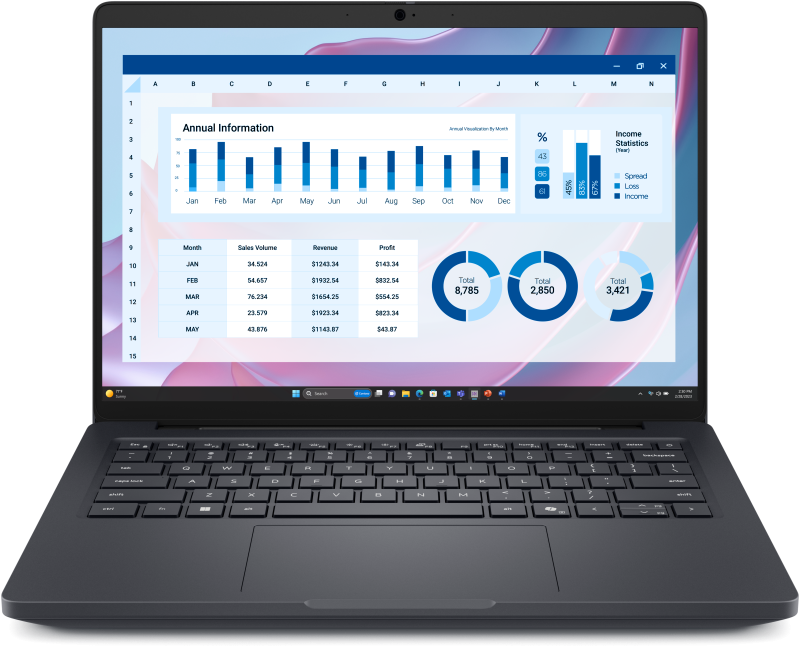 Laptop Workstation DELL Pro Max 14, cu procesor Ryzen AI 7 PRO 350, 14'' IPS, 16 GB LPDDR5x, 512 GB, AMD Radeon 860M, Windows 11 Pro, 3 ani Garantie - imaginea 1