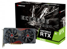 Placa Video BIOSTAR nVidia GeForce RTX 3060, 12 GB GDDR6, 192 bit, PCIe 4.0 x16, 1 x HDMI, 3 x DisplayPort — Nou