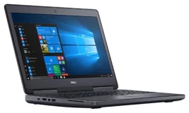 Laptop Dell Precision 7520, Intel Core i7 7820HQ 2.9 GHz up to 3.9 GHz, nVidia Quadro M2200 4 GB GDDR5, Wi-Fi, Webcam, Bluetooth, Display 15.6" 1920 by 1080, 16 GB DDR4; 1 TB SSD M.2 NVMe NOU; Windows 10 Pro; 1 An Garantie, Second Hand — Second Hand