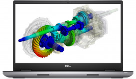 Laptop Dell Precision 7770, Intel Core i7 12850HX 2.1 GHz up to 4.8 GHz, nVidia RTX A4500 16 GB GDDR6, Tastatura QWERTY US Backlit, Wi-Fi, Bluetooth, WebCam, Display 17.3" 1920 by 1080, 32 GB DDR5 CAMM, Fara Hard Disk, Fara Windows, 3 Ani Garantie, Premium — Refurbished