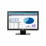 Monitor 20 inch LED, HP ProDisplay P202, Black, 3 Ani Garantie - imaginea 1