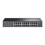 LiteWave 24-Port Gigabit Switch PORT: 24× Gigabit RJ45 Ports SPEC: 1U 13-inch Rack-mountable Steel Case FEATURE: Plug and Play — Nou