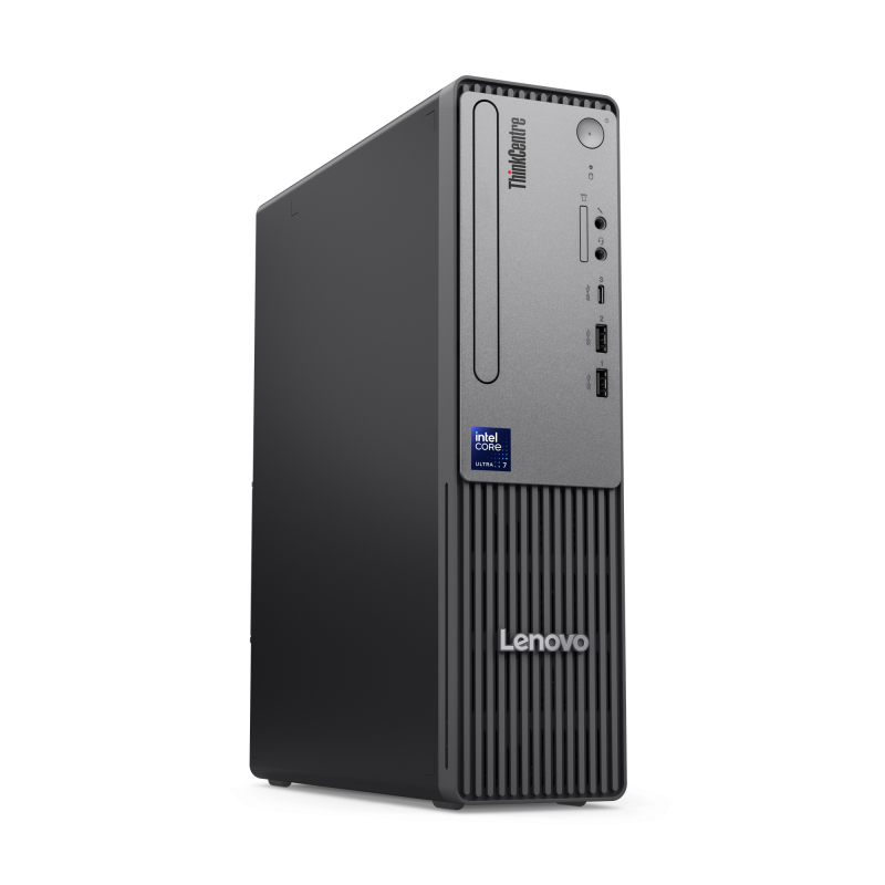 Desktop Business Lenovo ThinkCentre neo 50s Gen 6 cu procesor Intel Core Ultra 5 225 pana la 4.9 GHz, 16 GB DDR5, 512GB SSD, Intel Integrated Graphics, Fara OS, Black, 3 ani Garantie - imaginea 1