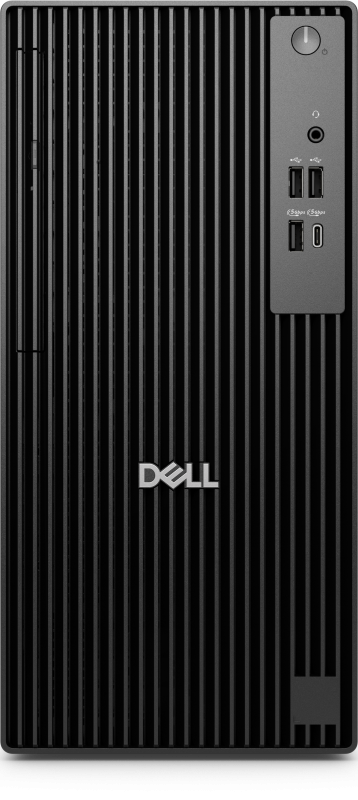 Desktop Business DELL Pro QCT1255 cu procesor AMD AMD Ryzen 7 PRO 8700G pana la 5.1 GHz, 16 GB DDR5, 512GB SSD, 780M, Linux, Black, 3 ani Garantie - imaginea 1