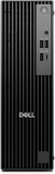 Desktop Consumer DELL Pro QCS1255 cu procesor AMD AMD Ryzen 3 8300G pana la 4.9 GHz, 8 GB DDR5, 512GB SSD, 740M, Linux, Black — Nou